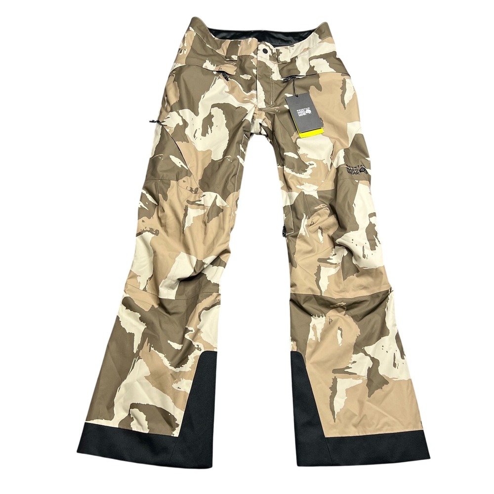 Mountain Hardwear Firefall Pant Men's Small Camo Waterproof Ski Snowboard OM0369